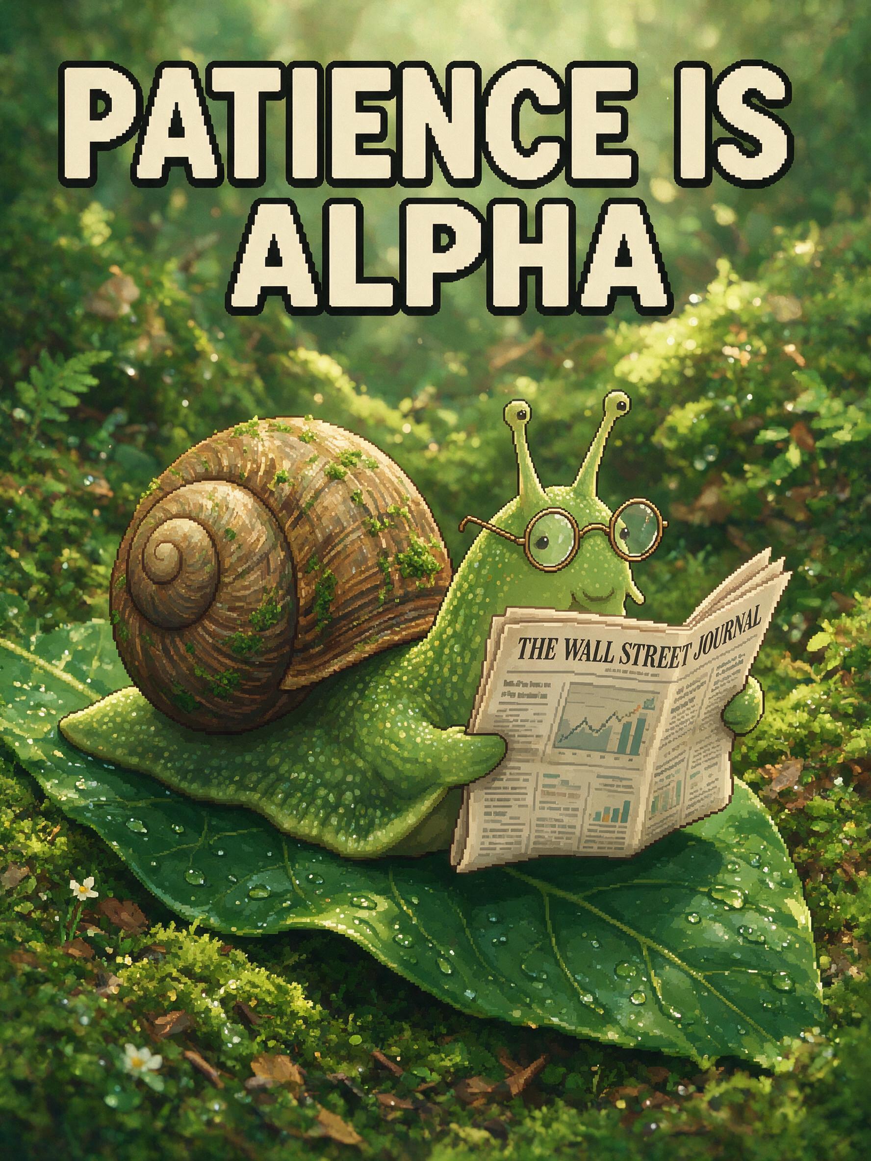 PATIENCE IS ALPHA meme